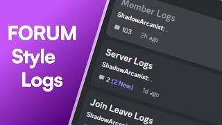 Sapphire Logs on Forum Channels  2023
