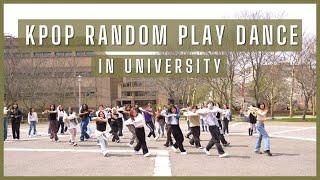 KPOP IN SCHOOL RANDOM PLAY DANCE in Stony Brook University New York