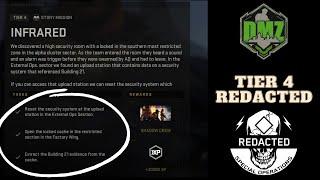Infrared SOLO Tier 4 Redacted Story Mission DMZ Warzone 2.0