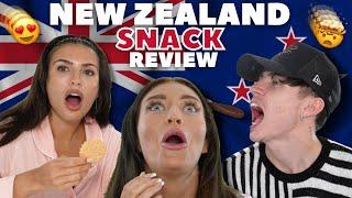 EATING POPULAR NEW ZEALAND SNACKS