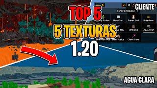 TOP 5 Texturas para Minecraft Bedrock 1.20 