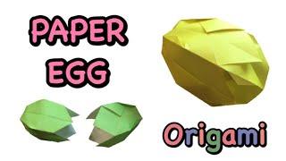 Origami Easy PAPER EGG for Easter No Music