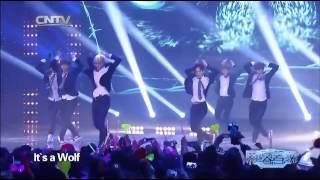 K POP EXO M   Growl + Wolf China LIVE 20140130