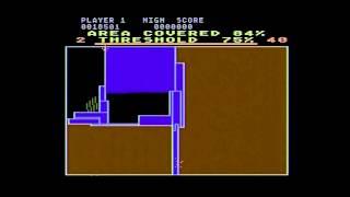 Qix Atari 8-bit -- Nice and Games
