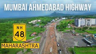MUMBAI AHMEDABAD HIGHWAY Maharashtra  NH-48 RE- Development Progress Update #mumbai