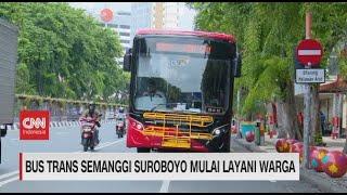 Bus Trans Semanggi Suroboyo Mulai Layani Warga