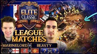 The Elite Classic MarineLorD vs Beasty Round Robin Bo3  Age Of Empires 4