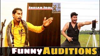 Funny Singing Auditions Indian Idol Hindi Surjapuri Comedy Video 2020  BindasFun2 