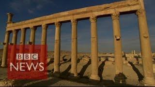 Islamic State Fighters near site at Palmyra - BBC News