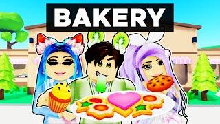 Opening our BAKERY in Roblox