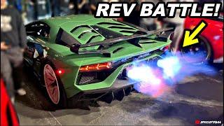 Ultimate Millionaire Supercar Rev Battle Aventador SVJ vs C8 Z06 vs GTR vs E30 M3 vs 720S