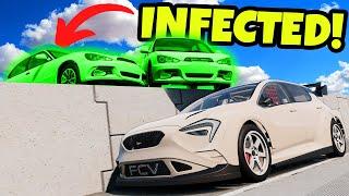 Zombie Infection Car Hide and Seek But My Car Blends In BeamNG Drive Mods