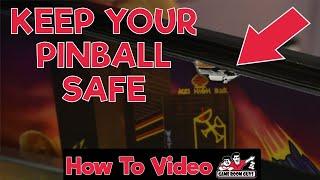 How to Attach a Pinball Art Blade Protector Set  Game Room Guys