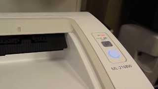 Видео как прошить принтер Samsung ML-2165W
