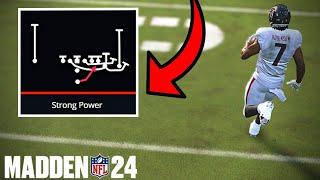 The Best Run Play in Madden 24 Found in Hidden Playbook - Easy Chunk Yards For Your Offense