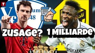 WELTREKORD-ABLÖSE für VINI SENSATION bei GORETZKA? Fußball News Transfer  Tobibo