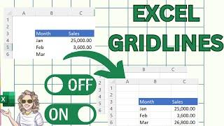 How To Show Or Hide Excel Gridlines In 2 Seconds