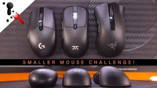 SMALLER GAMING MOUSE CHALLENGE  feat. Too Much Tech - Kile