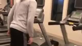 Treadmill mishap