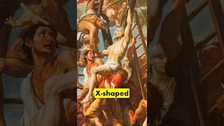 Andrew Was Crucified On An X-Shaped Cross #shorts #short #shortsvideo #shortsfeed #jesus