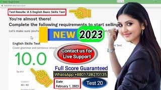 Fiverr English Test Answers 2023  Fiverr English Skills Test