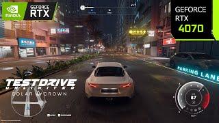 Test Drive Unlimited Solar Crown on the RTX 4070 - Probably the Most Unoptimized Game of the Year