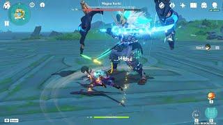 Xiao Solo Maguu Kenki Boss No Damage Taken Gameplay - Genshin Impact