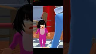 BABY NANGIS ADA APA YA  - SAKURA SCHOOL SIMULATOR #shorts