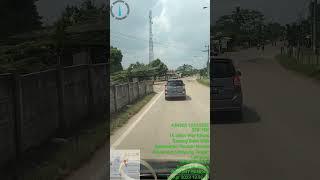 Jalan Provinsi dari Tulang Bawang Barat ke Lampung Tengah masih Banyak Lobang Lampung Viral