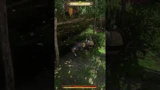 kicking a man while hes down #kingdomcomedeliverance #kcd #gamingshorts #gaming #shorts