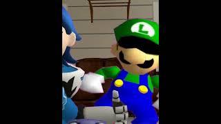 Luigi BREAKS Taris NECK...? #funny #mario #meme