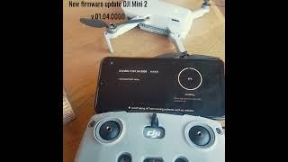 DJI Mini 2 - Firmware update V01.04.0000