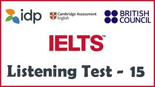 IELTS Listening Practice Test With Answers - Video 15