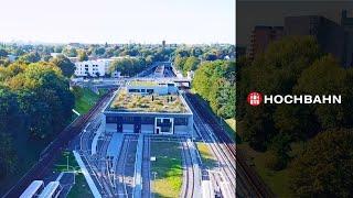 Die neue U-Bahn-Werkstatt und -Waschanlage in Billstedt