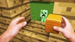 Realistic Minecraft Life Creeper Kid - Minecraft Animation