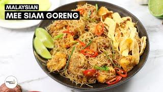  Dry Mee Siam Goreng Malaysian stir-fried vermicelli