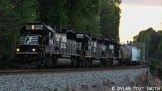 NS P45 EMD GP60 #7138 Leading - Seneca SC - 04.06.2023 - HD