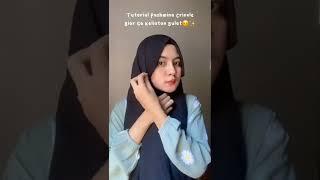 Tutorial Pashmina Crinkle