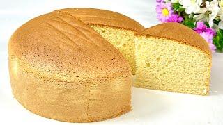 How to Make Moist Vanilla Sponge Cake  Easy Sponge Cake Recipe