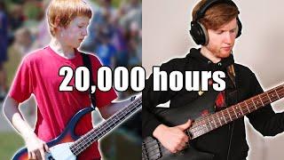 My 20000 hours of BASS progress 0 to 1 million subscribers