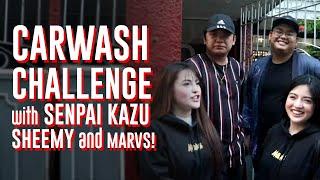 Carwash Challenge with Senpai Kazu Sheemy and Marvs