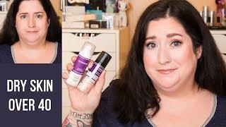 COVERGIRL + OLAY SIMPLY AGELESS FOUNDATION  Dry Skin Review & Wear Test