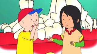 Ruca em português  Ruca e o Museu dos Dinossauros  Caillou Episódio Completo  Desenho Animado