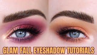 2 Fall Eyeshadow Tutorials  Odens Eye x Angelica Trick or Treat Palette