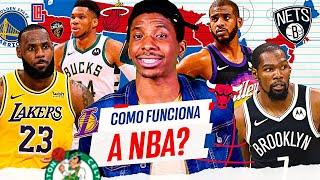 COMO FUNCIONA A NBA? TEMPORADA REGULAR CONFERÊNCIAS E PLAYOFFS - DICIONÁRIO NBA #1