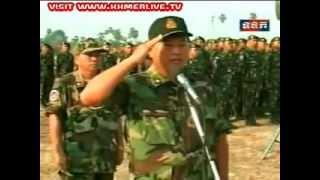 Cambodian Military BM-21 Multiple Launch Rocket System test 15