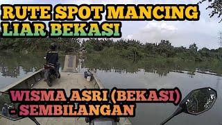 Info spot mancing ‼️ Rute spot mancing liar di Bekasi  spot sembilangan