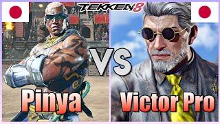 Tekken 8  ▰  PINYA Rank #1 Raven Vs Victor Pro Victor ▰ Player Matches