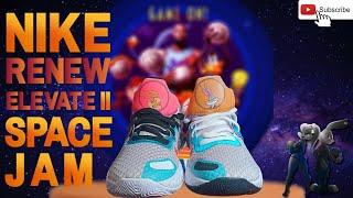 Nike  Renew Elevate 2 Space Jam  Unboxing and Review #nike #nikesneakers #spacejam #basketball