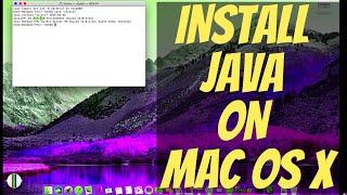 How to Install Java on Mac OS X  2020